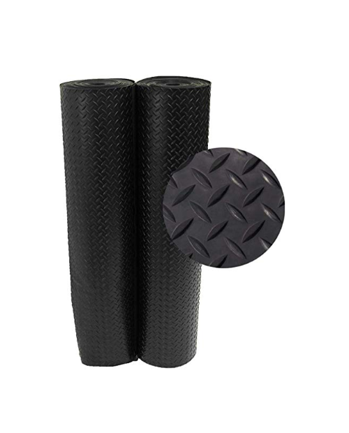 PISO GOMA DIAMANTADO 3MM X 1.20 MTS X 20 MTS