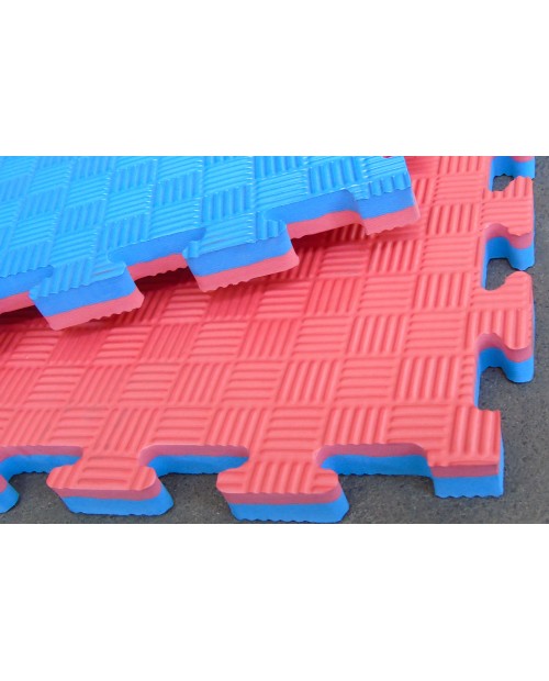 Goma Eva Tatami Rojo/Azul 20MM X 1 X 1MT