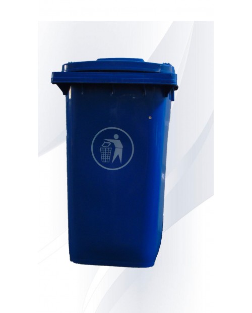 Contenedor HDPE Azul 240 LTS
